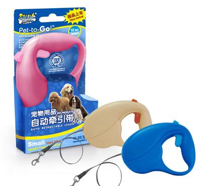 SOLEIL千羽 狗用品 自动牵引绳(小号)L5223 适合